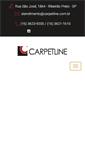 Mobile Screenshot of carpetline.com.br